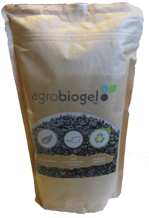 Brown bag with Agrobiogel Brown bag with Agrobiogel