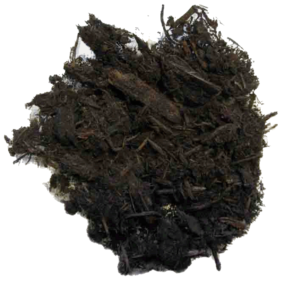 Garden fiber Coarse mixture of wood fibers